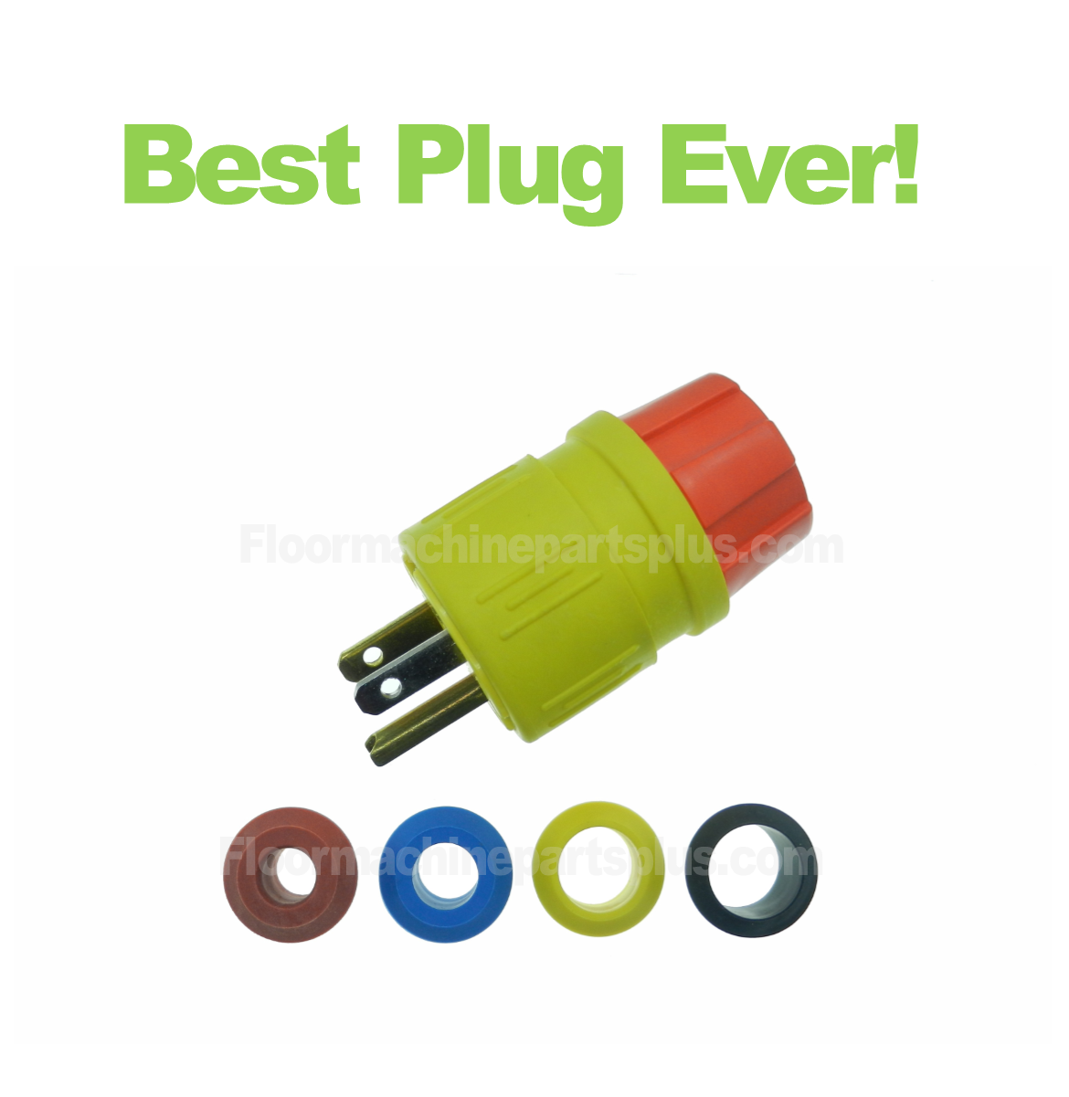 PERMA-GRIP Industrial Plug 110V Floor Edger, Sander, Carpet Extractor, Vacuum