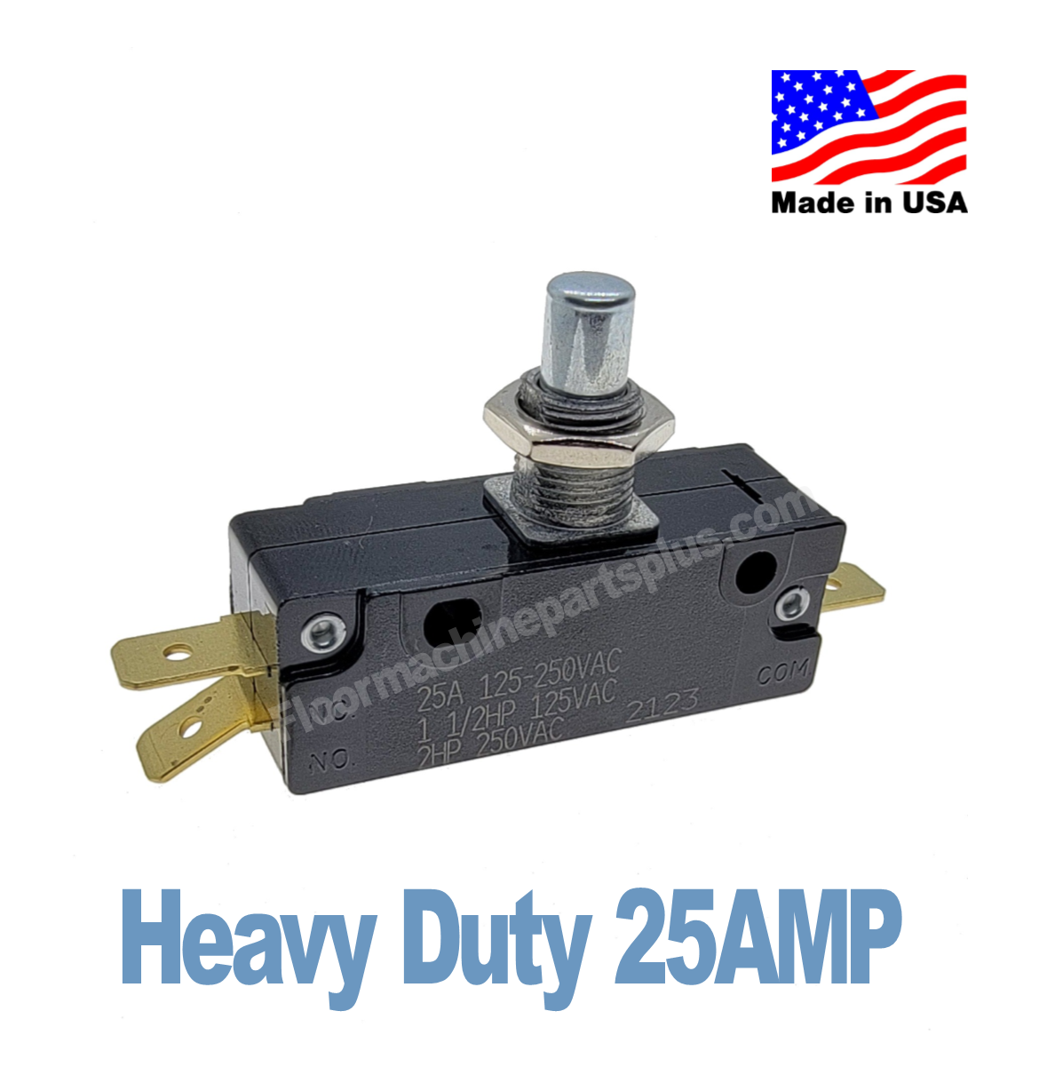 Floor Machine Switch Heavy Duty 25Amp USA