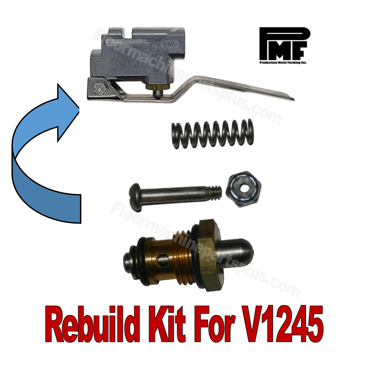 PMF V1245 Valve Rebuild Kit
