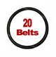 20 Sanitaire Commercial & Eureka Upright Vacuum Heavy Duty Round Belts Manufacture # ER-1000 (Copy) (Copy) (Copy)