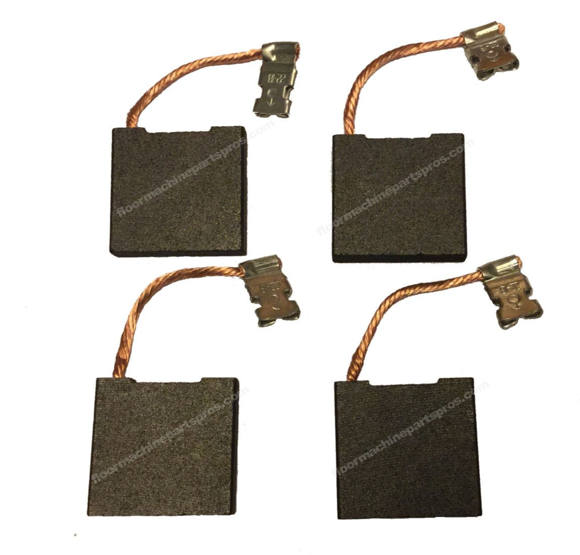 Clarke American Sanders Super 7R S7r Carbon Brushes Set Of 4 Part No 40818A