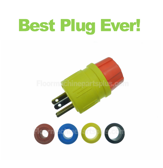 PERMA-GRIP Industrial Plug 110V Floor Edger, Sander, Carpet Extractor, Vacuum