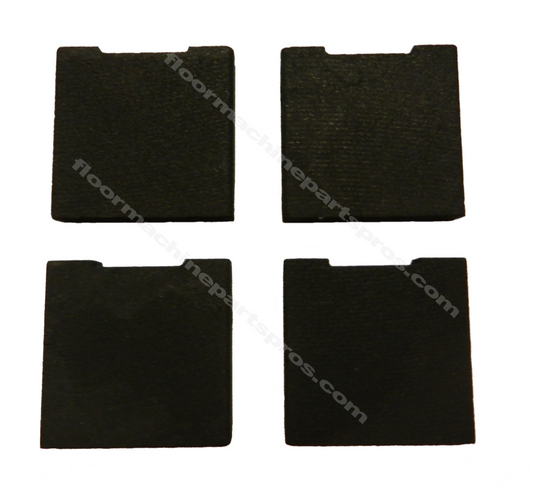 Clarke Super 7r and Clarke DU-8 Carbon Brush Old Style 300904 (Set of 4)