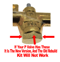 PMF K Valve and P Valve Rebuild Kit RV2P