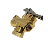 Carpet Cleaning Wand Angle Valve 1/4″ Forged Brass Truckmount Extractor V1-EZ By PMF