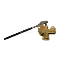 Carpet Cleaning Wand Angle Valve 1/4″ Forged Brass Truckmount Extractor V1-EZ By PMF
