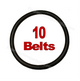 10 Sanitaire Commercial & Eureka Upright Vacuum Heavy Duty Round Belts Manufacture # ER-1000 (Copy) (Copy)