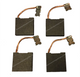 Clarke American Sanders Super 7R S7r Carbon Brushes Set Of 4 Part No 40818A